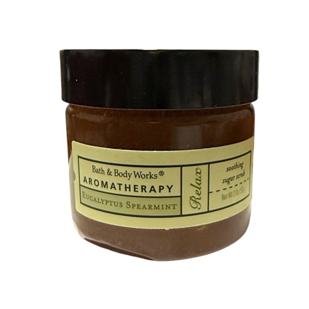 Bath & Body Works Aromatherapy‎ Eucalyptus Spearmint Soothing Sugar Scrub. HTF